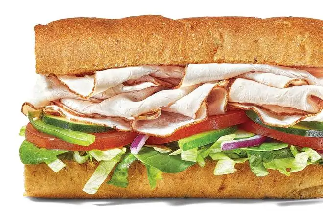 Oven Roasted Turkey Footlong Regular Sub - SML Eats